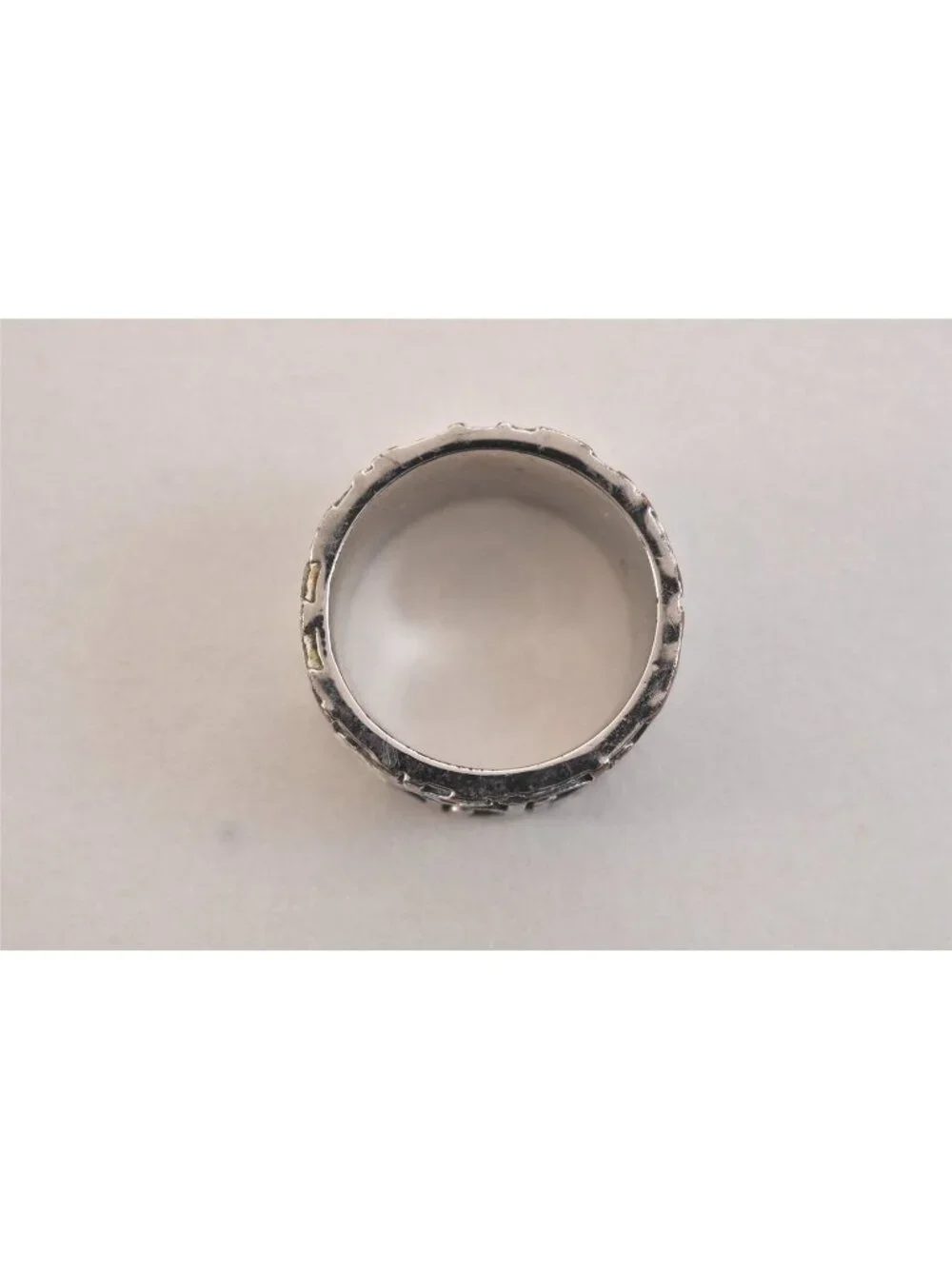 Dior Trotter Ring Usa Silver Blue CD